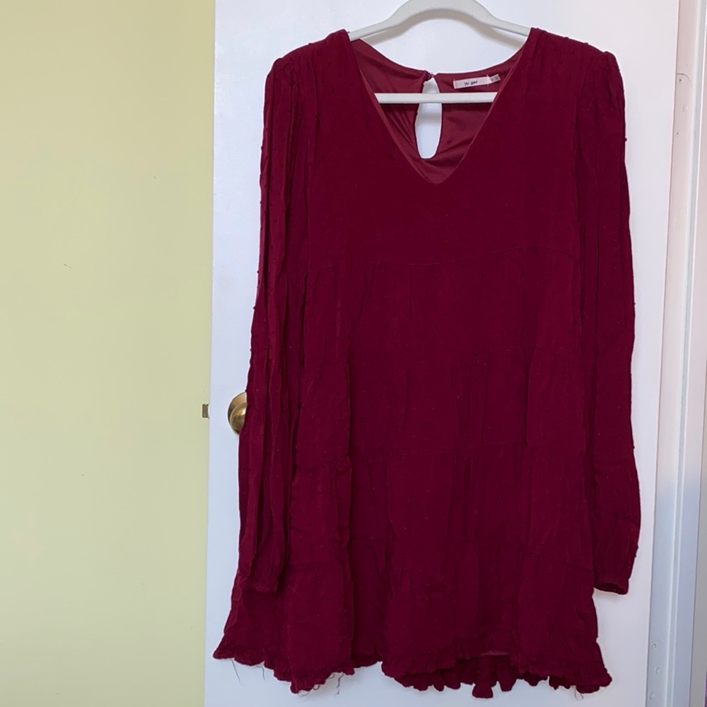 Valentine's Day Cranberry Dress